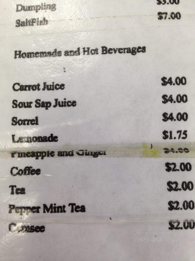 Lee's Caribbean Restaurant - Inglewood, CA menu_pic