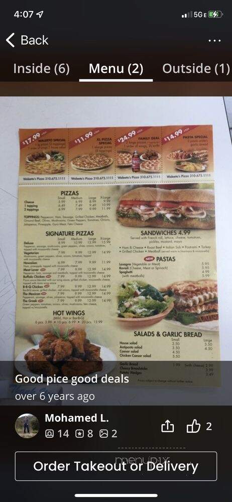 Waleeto's Pizza - Hawthorne, CA