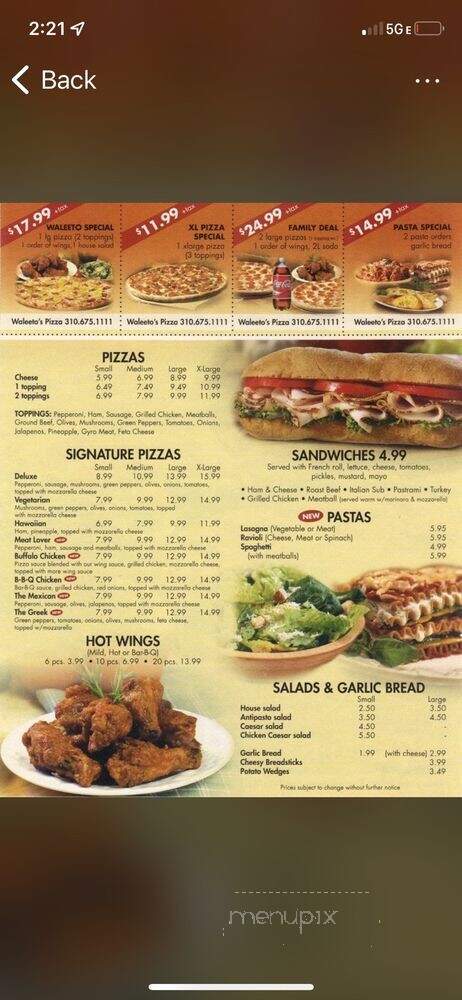 Waleeto's Pizza - Hawthorne, CA