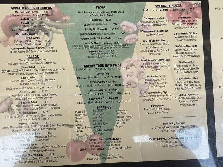 Lamppost Pizza - Torrance, CA menu_pic