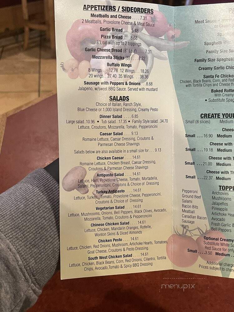 Lamppost Pizza - Torrance, CA menu_pic