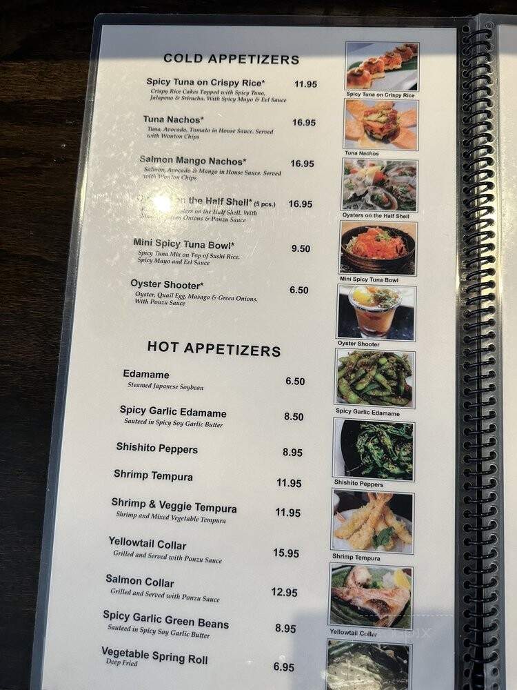 Kino Sushi - Los Angeles, CA menu_pic