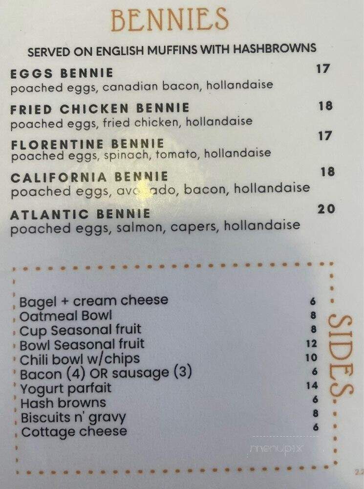 Pancake Cottage - Avalon, CA menu_pic