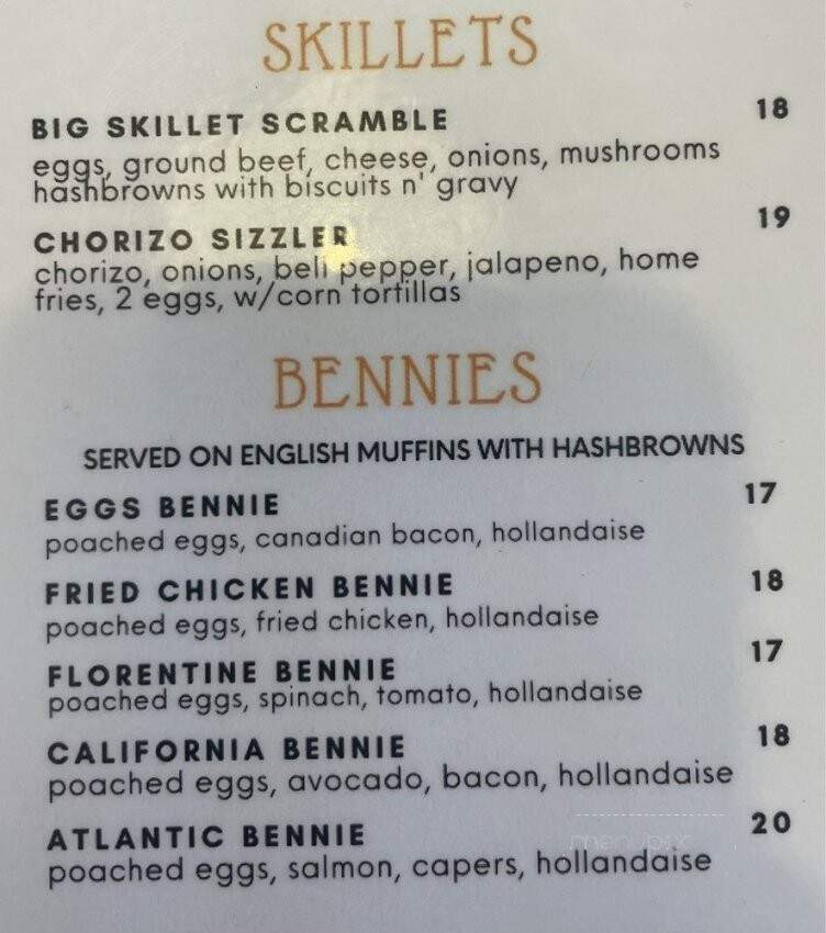 Pancake Cottage - Avalon, CA menu_pic