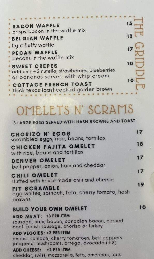 Pancake Cottage - Avalon, CA menu_pic
