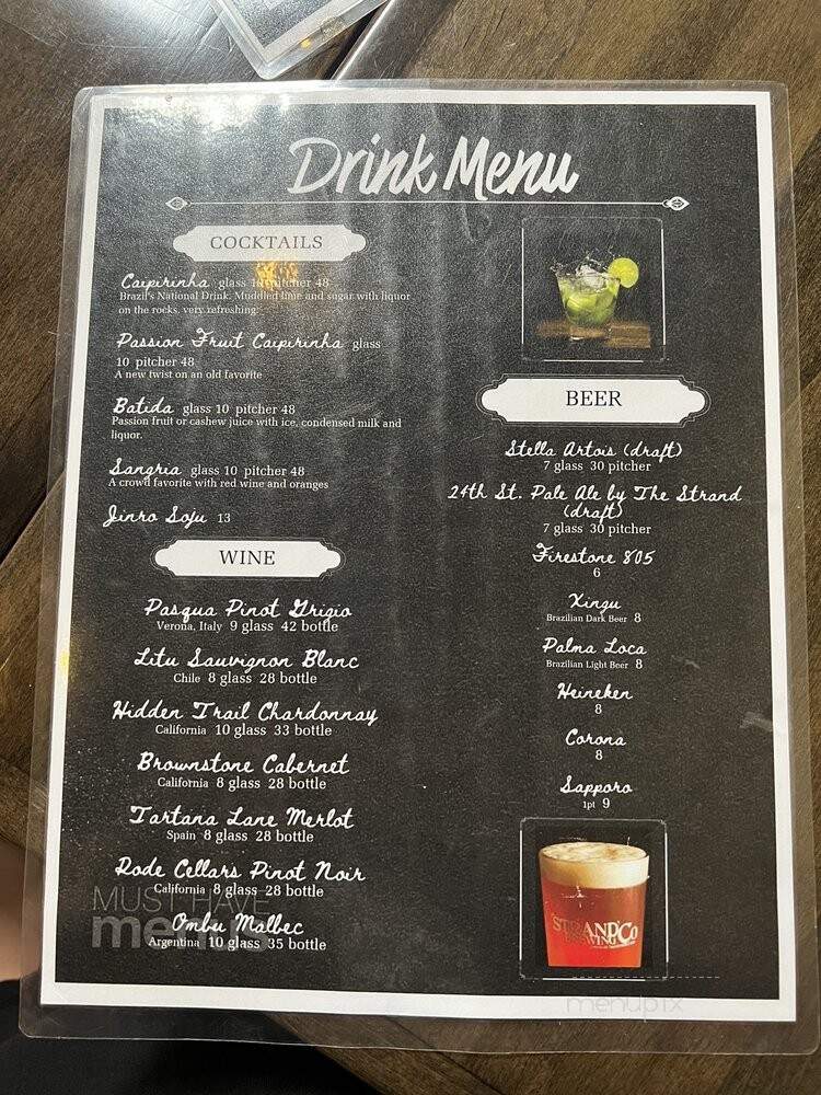 By Brazil Restaurant - Torrance, CA menu_pic