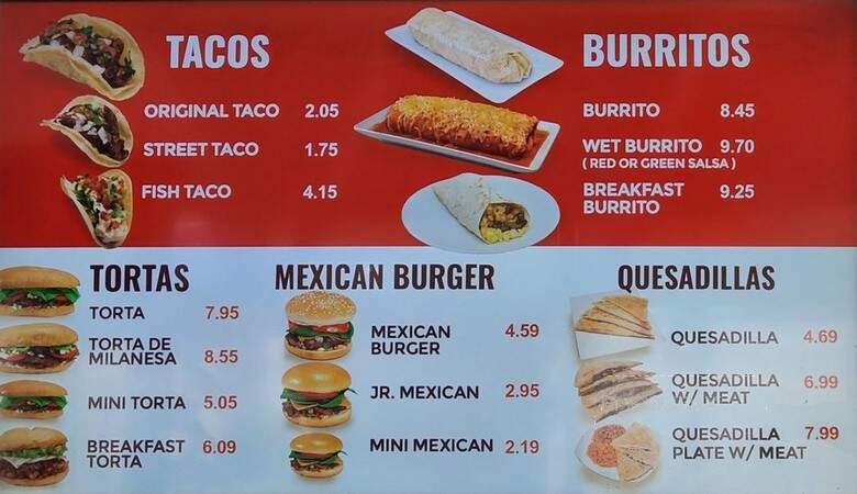 Tacos El Unico - Los Angeles, CA menu_pic