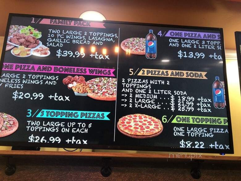 Pizza King - Los Angeles, CA menu_pic