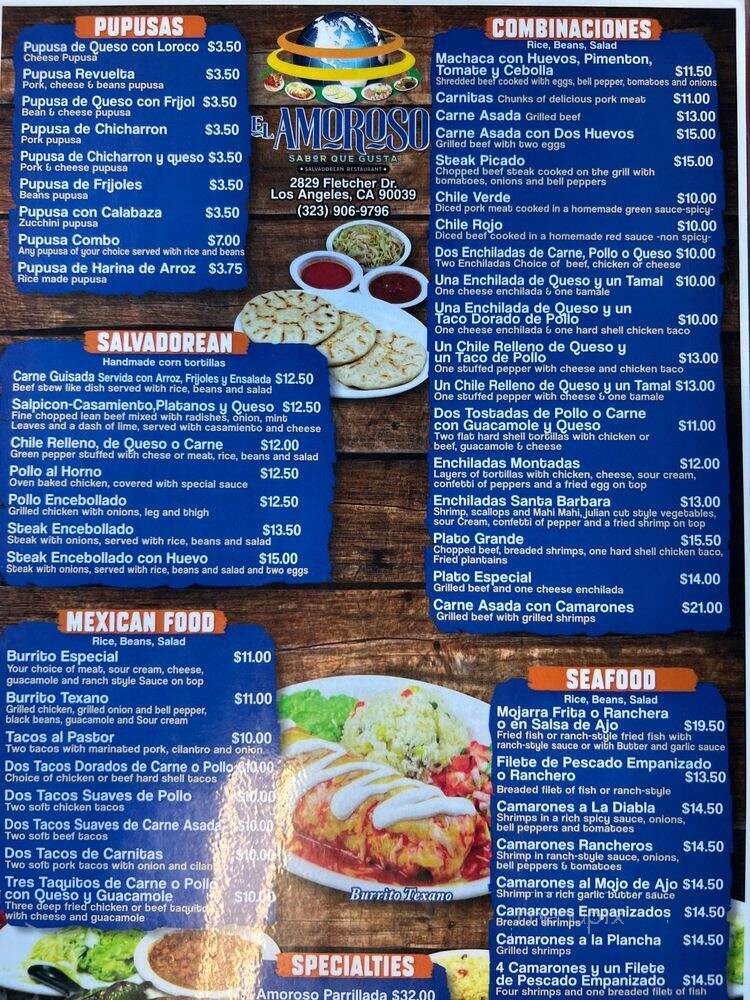 El Buen Gusto Restaurants - Los Angeles, CA menu_pic