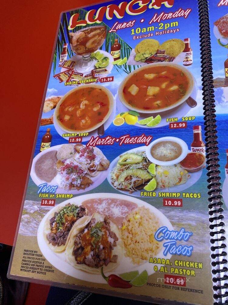 Jessie's Camarones Restaurant - Los Angeles, CA menu_pic