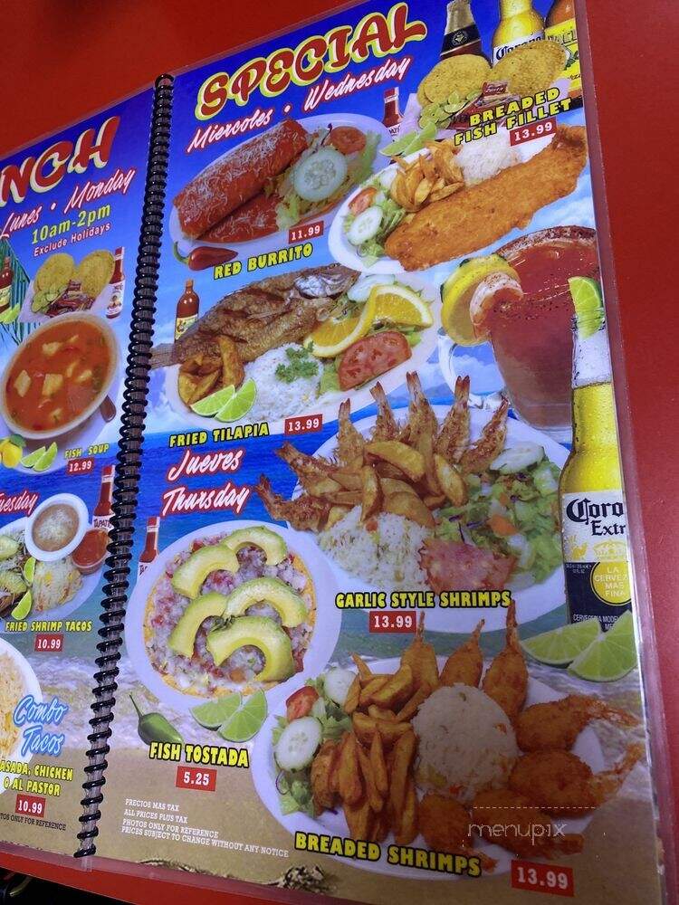 Jessie's Camarones Restaurant - Los Angeles, CA menu_pic