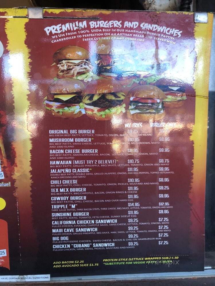 Caveman Kitchen - Los Angeles, CA menu_pic