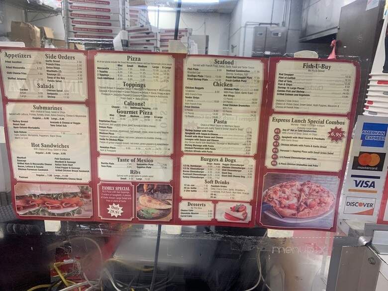 Jino's Pizza - Los Angeles, CA menu_pic