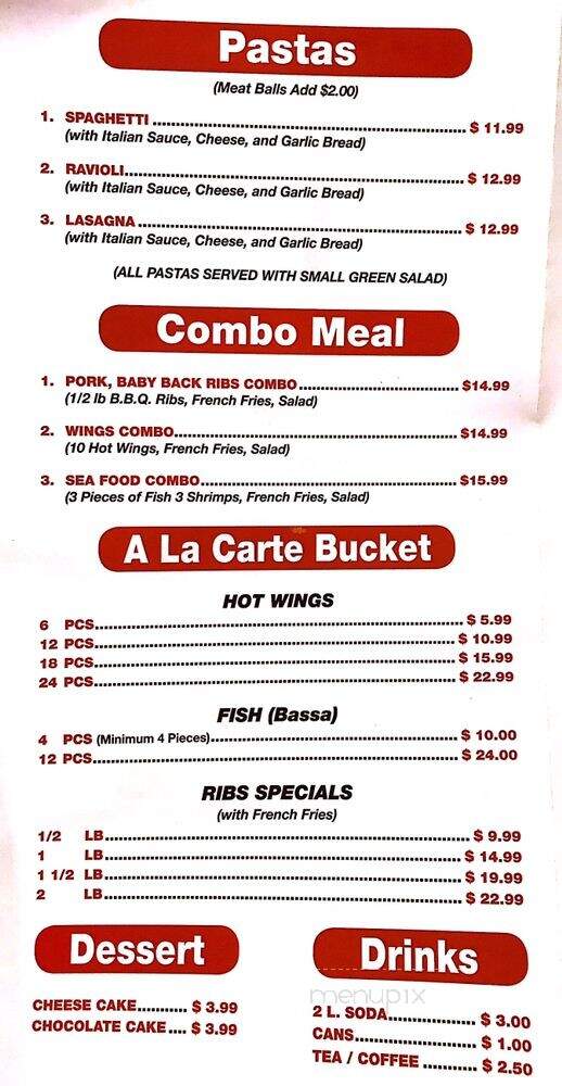 Leo's Pizza - Tujunga, CA menu_pic