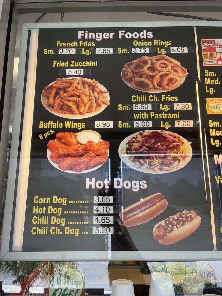 Steve's Char Burgers - Torrance, CA menu_pic