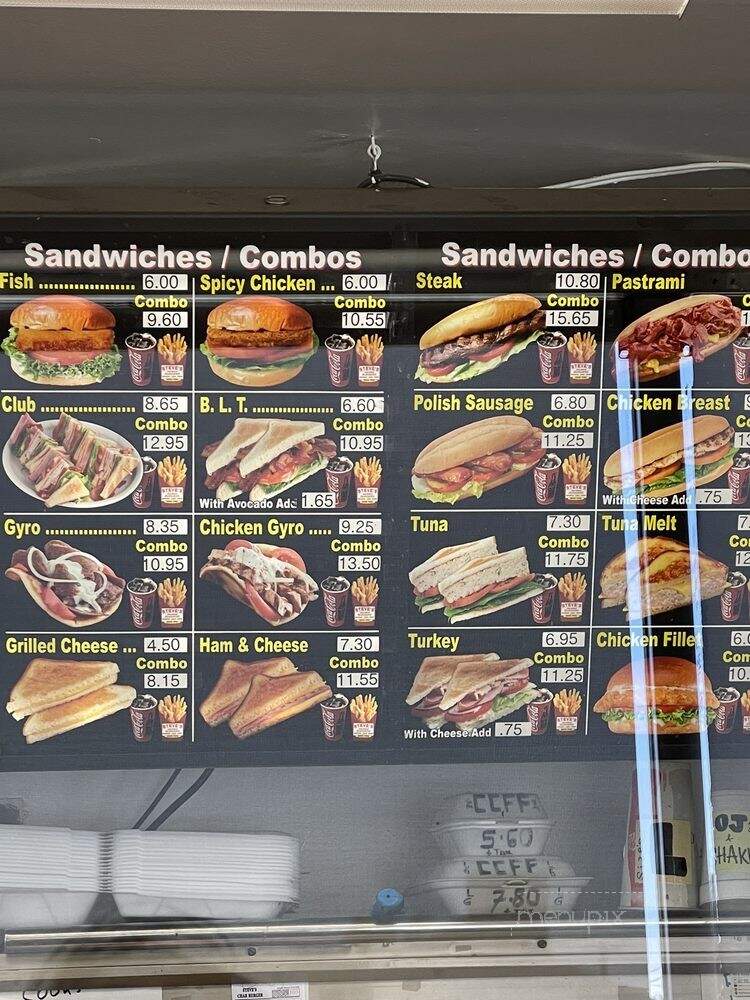Steve's Char Burgers - Torrance, CA menu_pic