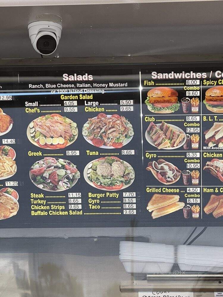 Steve's Char Burgers - Torrance, CA menu_pic