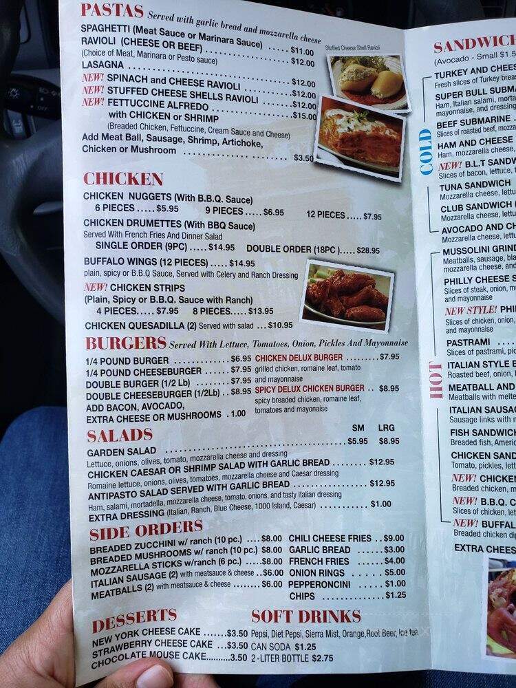 Bambinos Pizza - Carson, CA menu_pic