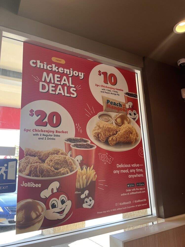 Jollibee - Carson, CA menu_pic