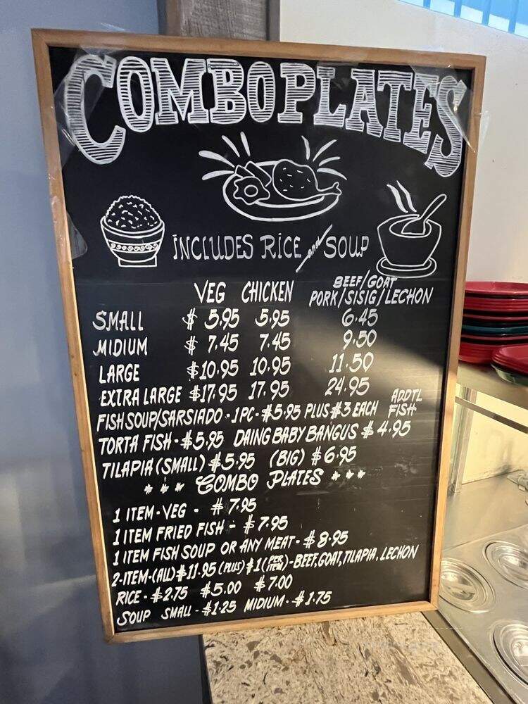 Maynila On Main Street - Carson, CA menu_pic