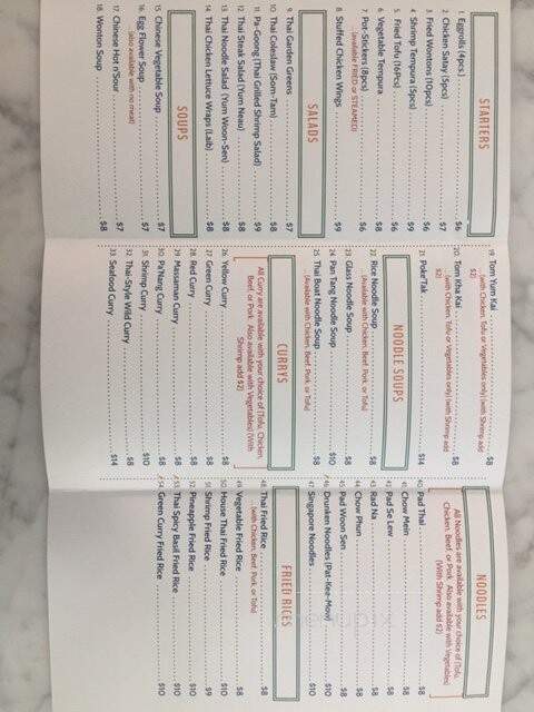 Pan Tan - Tujunga, CA menu_pic