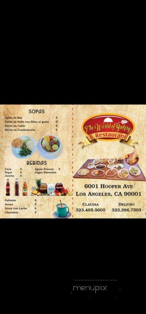 Joey's Restaurant - Los Angeles, CA menu_pic