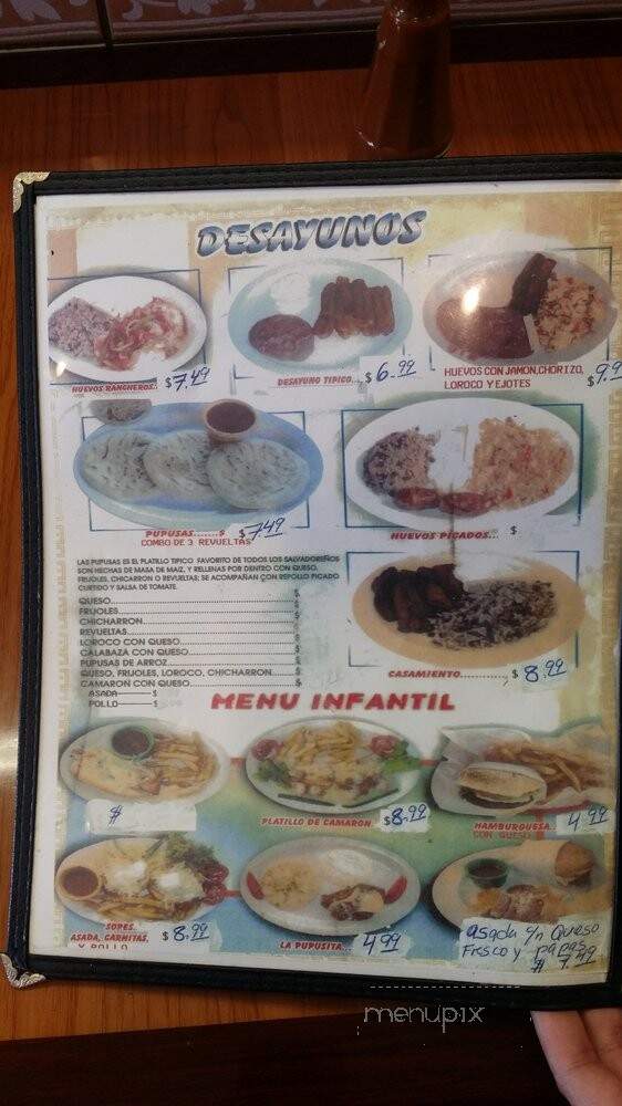 Pupuseria Restaurant Mi Pueblo - Los Angeles, CA menu_pic