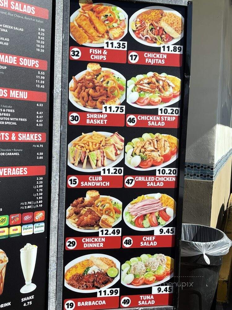 Lucky Star Cafe Restaurant - Carson, CA menu_pic