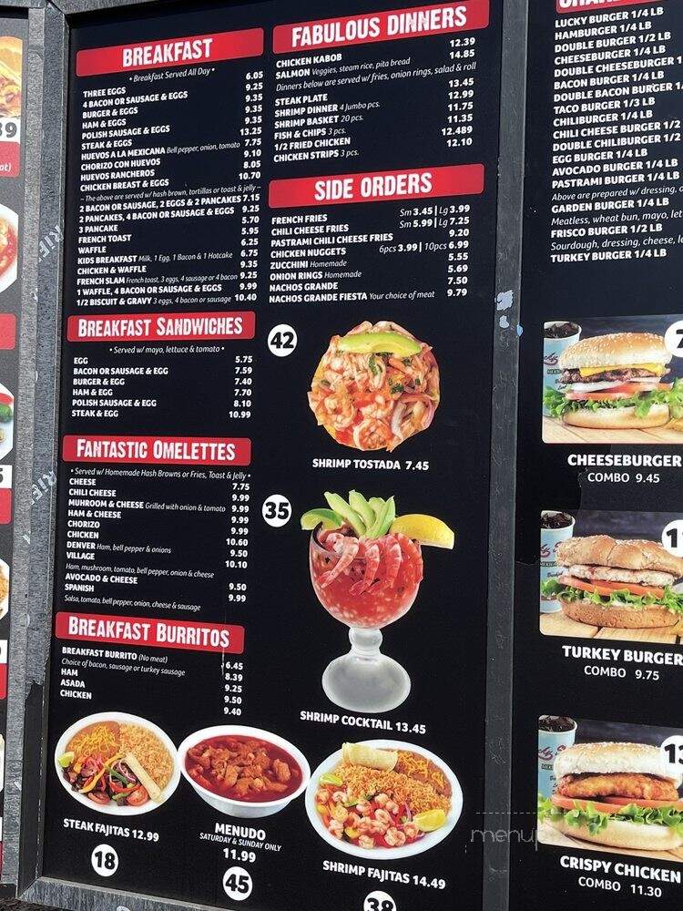 Lucky Star Cafe Restaurant - Carson, CA menu_pic