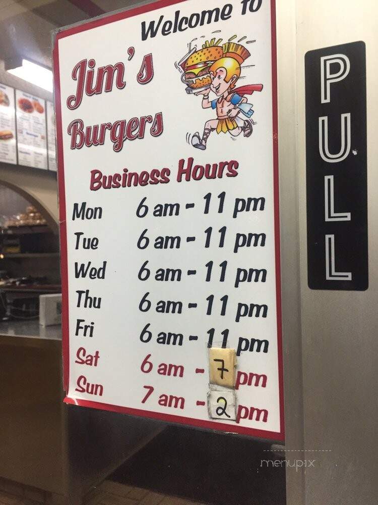 Jim's Burgers - Wilmington, CA menu_pic