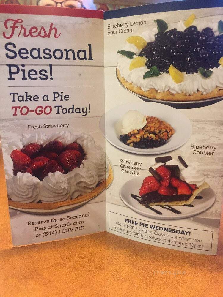 Shari's Restaurant - Los Angeles, CA menu_pic