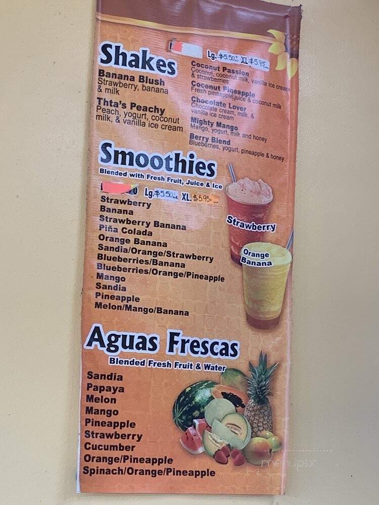 Placita Cafe - Los Angeles, CA menu_pic