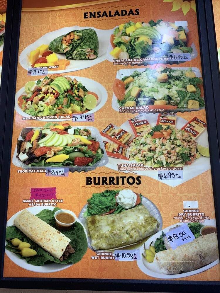 Placita Cafe - Los Angeles, CA menu_pic