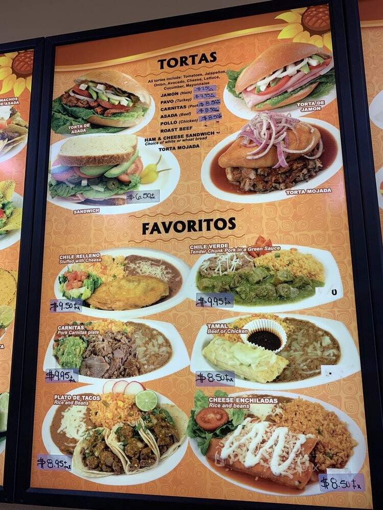 Placita Cafe - Los Angeles, CA menu_pic
