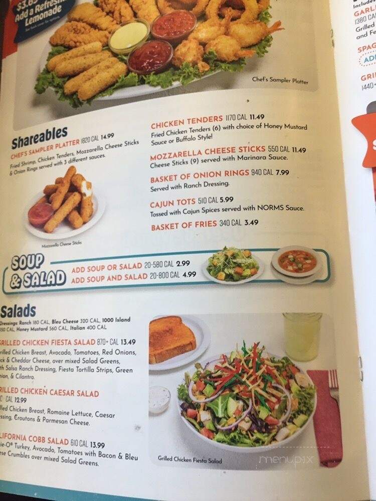 Norm's Restaurant - Huntington Park, CA menu_pic