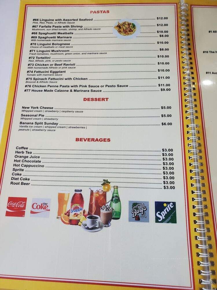Joe & K's Deli - Los Angeles, CA menu_pic