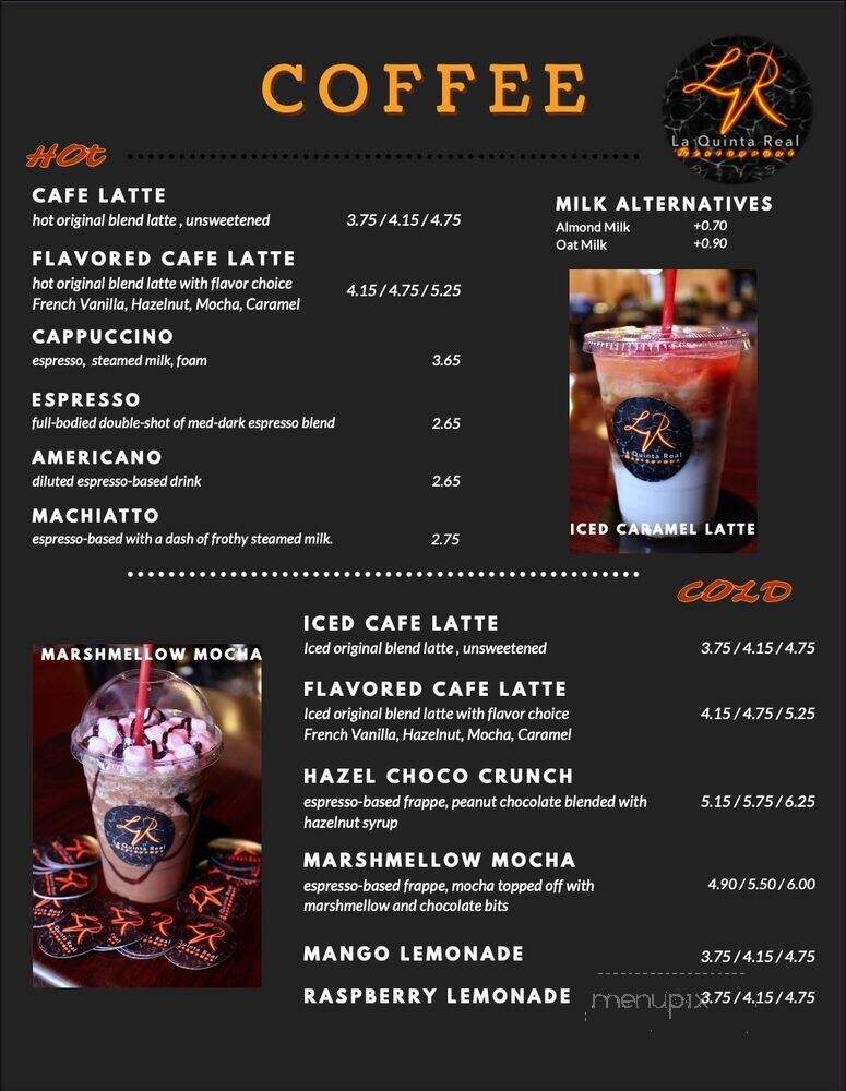 La Quinta Real Restaurant - Compton, CA menu_pic