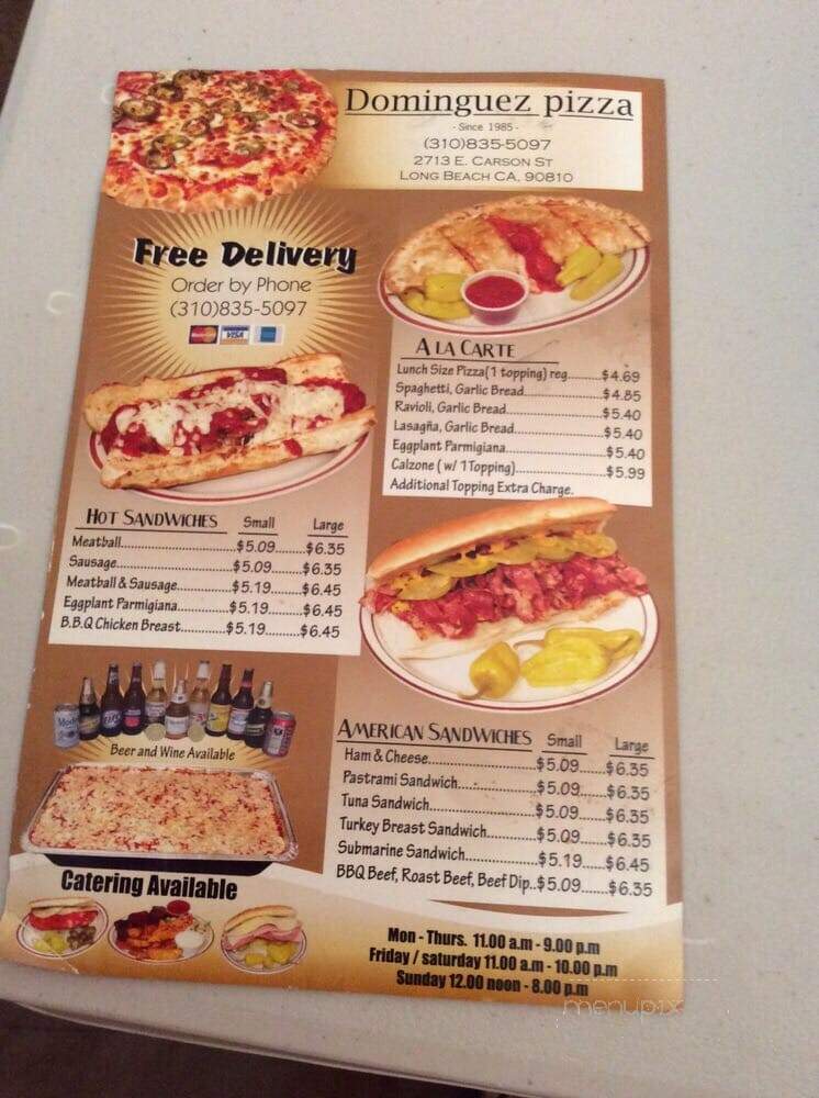 Dominguez Pizza - Long Beach, CA