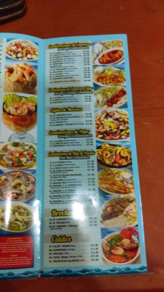 Mariscos Sol Y Mar - Lynwood, CA menu_pic