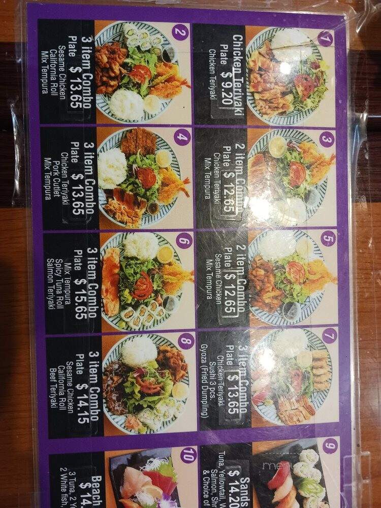 Sushiwest - Long Beach, CA menu_pic