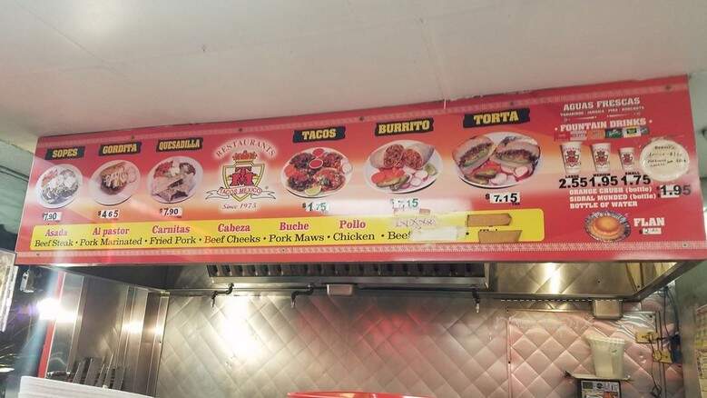 Taco Mexico - Huntington Park, CA menu_pic