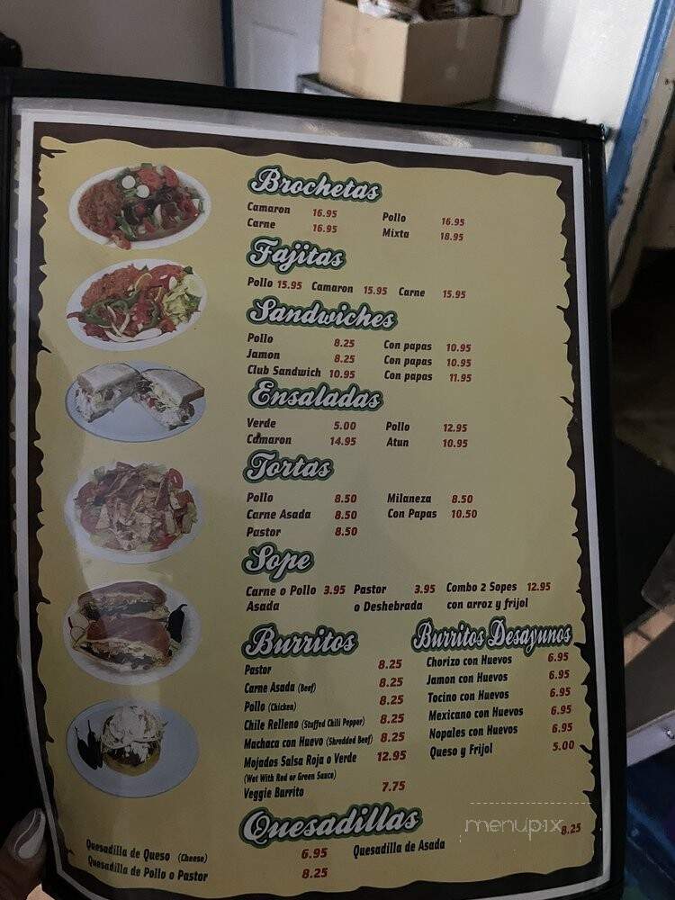 Lupita's Restaurant - Los Angeles, CA menu_pic