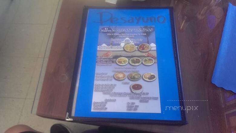Mariscos Tampico - Los Angeles, CA menu_pic