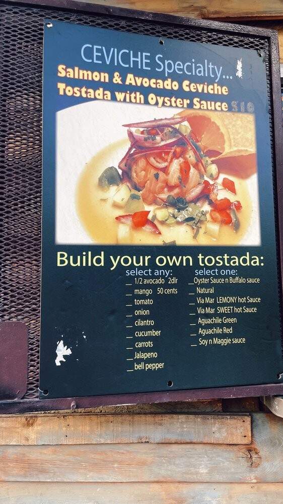 Via-Mar Seafood Restaurant - Los Angeles, CA menu_pic