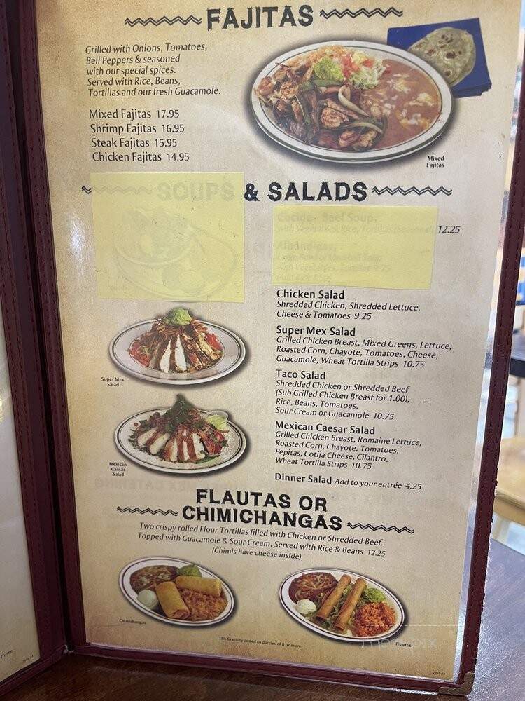 Super Mex Restaurant - Long Beach, CA menu_pic