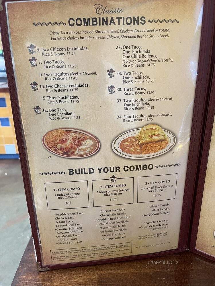 Super Mex Restaurant - Long Beach, CA menu_pic