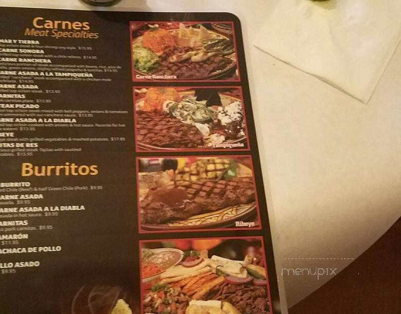 El Pescador - Bell, CA menu_pic
