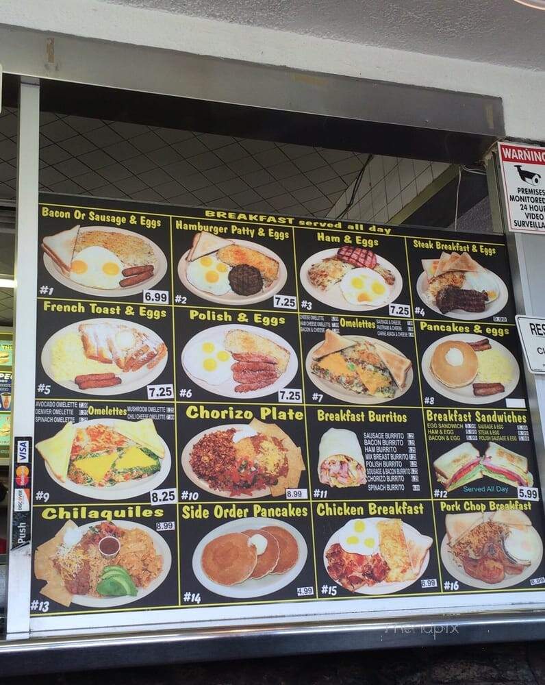Jim's Burgers - Los Angeles, CA menu_pic