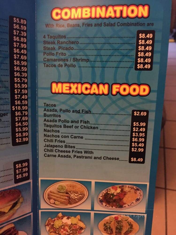 Jim's Burgers - Los Angeles, CA menu_pic