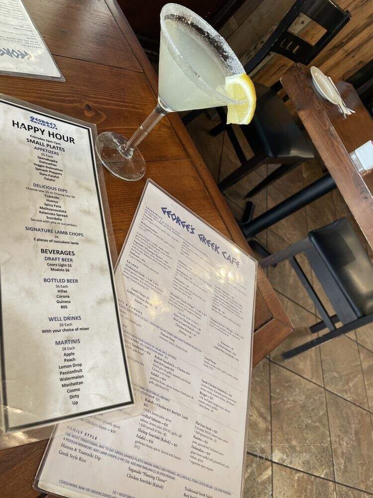 Georges Greek Cafe - Long Beach, CA menu_pic